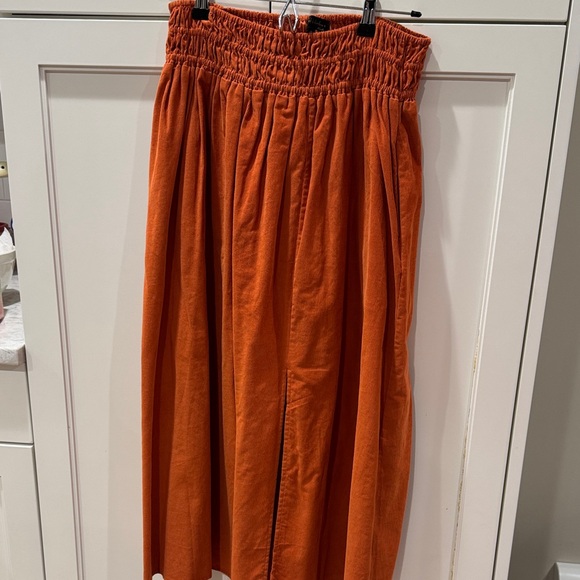 House of Harlow 1960 Dresses & Skirts - House of Harlow Orange Corduroy Women's Skirt